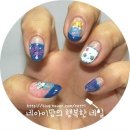 [이지네일]귀여운 청바지속 고양이네일/셀프젤네일