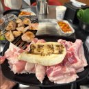 배달삼겹 돼지삼삼 | 상인동고깃집 상록회관연탄구이 상인점 : 한돈 배받이살, 삼겹압살, 물냉면 후기