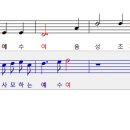 12월 3주 찬양 '나의 기쁨 나의 소망' 파트 및 데스칸트연습곡 이미지
