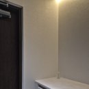 불당아이파크 | 모던 내추럴 인테리어, 고혹적인 현관과 아늑한 거실 : 불당아이파크 34PY 리모델링 후기