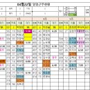 04월22일(월)출근시간표 이미지