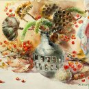 감성수채화 이미지