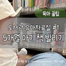 도서관 유아자료실 5개월 아기 그림책 대여 후기!돌전아기 그림책 고르는 꿀팁
