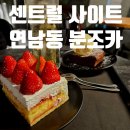 센트럴사이트, 연남동 테라스 카페 디저트 후기
