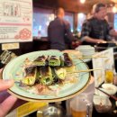 야매 식당 앞 보도 | 삿포로 스스키노 맛집 추천｜야키토리 혼포 후기｜다이와로이넷 숙소 앞, 눈 오는 날 핫사케