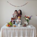 너의 백일, 나의 백일 (엄마표 백일상, 디픽트플라워, 카페로우가든)