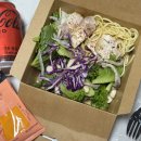 송파대로453앞 | 샐러디 신상 고소삼겹 들기름파스타 누들볼, 크런치 라이트랩 후기