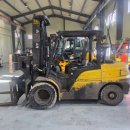 더마스트 | 양주 지게차 수리 현대 45D-9F 아웃 마스트 신품 교체 및 베어링 올수리 후기