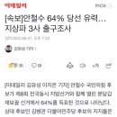 [속보]안철수 64% 당선 유력…지상파 3사 출구조사 이미지