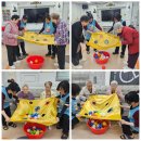 2026년 05월 09일 (토) 인지활동-면봉 찍기, 신체활동-보자기 함정 놀이 이미지