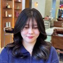 11305-17-59 | 자연스럽게 완성된 고데기펌, 아이디헤어 산내점 후기:)
