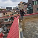 칼라강판 지붕공사 이미지