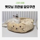 프란넬 | 네이버펫 펫모닝 프란넬 담요쿠션 이불 속을 좋아하는 고양이라면 제격!