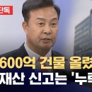 [단독] 6백억대 부동산 사업 '시장 사모님'‥재산신고 '꼼수 누락'.. (제목에 당명 없음) 이미지