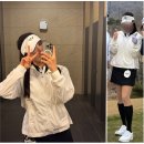 명문어패럴 | 테일러메이드 26SS 여성 카라 반팔 점프수트 내돈내산 후기 착샷