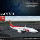 IFLY 737-800 티웨이항공 완료 이미지