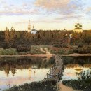 강.호수.연못(River.Lake.Pond Landscape Painting) 이미지