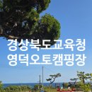 경상북도교육청 영덕 오토 캠핑장 오션뷰 텐트 데크 캠핑카 차박 예약 후기