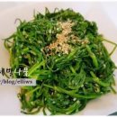 세발나물무침 만드는 법 겉절이 세발나물 요리 반찬 레시피 이미지