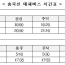 제천 ＜ㅡ＞ 증평 철도타절구간 임시버스 운행 알림 이미지