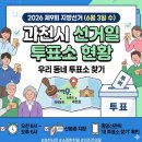 과천시 과천동마을회관 | 2026년 제9회 전국동시지방선거: 경기도 과천시 선거일 투표소 현황 안내