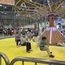 작은배틀공원 배드민턴장 | 부산 대형키즈카페 벡스코 상상체험 키즈월드 재오픈 후기