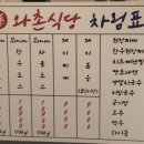 구영리 와촌식당
