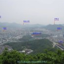 수리산에서 바라본 주변전경-①(관악산, 삼성산, 모락산, 광교산, 서울외곽순환고속도로) 이미지