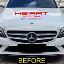 W205 F/L C43 AMG 타입 프론트 범퍼 교체 작업 (F/L C200 아방가르드) 이미지