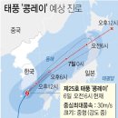 태풍 '콩레이' 한반도 떠났다..포항 앞바다 통해 동해로 이미지