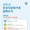 2021년 전국다문화가족 실태조사 실시 이미지