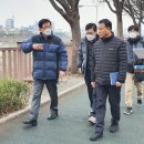 중랑천 산책로 이미지