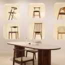 솔리드빌딩 | 월넛 오크 원목식탁 세트 지아띠 비교 후기 | 원목식탁 고르는 법