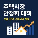 중원하대원-A-15 | 2025 주택시장 안정화 대책 총정리! 서울 전역 규제지역 지정부터 대출 규제까지 전방위 대응