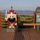 황금노을 태양광발전소 | 남당항, 죽도와 노을전망대에서 마주한 잔잔한 저녁노을빛 바다