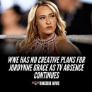 WWE 조르딘 그레이스 활용성 못 찾아 이미지