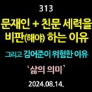 [강추] 313. 문재인 + 친문 세력을 비판해야 하는 이유, 그리고 김어준이 위험한 이유, ‘삶의 의미’ 【건강한 민 이미지