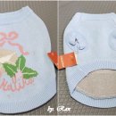 강아지옷 리카리카 콜라보 한정판 모먼트 니트 후기