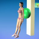 하지 운동 - Best butt firming workout sculpt your glutes, thighs and legs with squats on an exercise ball 이미지