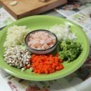 해물카레덮밥, 김치야채주먹밥 이미지