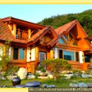 통나무집 이미지