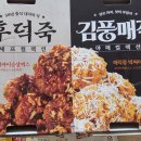 [ 경기 광주 ] 맘스터치 광주능평점 배달 후기 : 반반치킨에 사이드 꿀조합