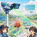 카메라 단속 표지판 이미지