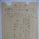 진모제재소(津毛製材所) 송장(送狀), 백송대금 5원 (1938년) 이미지