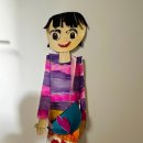 꼬물꼬물미술놀이(6세) | 성동구 유아 방문미술 홍익아트 성동지사 6세 후기, 움직이는 종이인형 만들기 미용실놀이