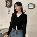 쿠팡 가디건 추천, 타니즈 코렌 브이넥 크롭 가디건 후기