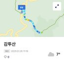 2025년 1월26일 함양오르고[백운산-감투산]산행 이미지