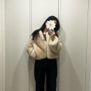 Barbie | Siye(시예샵) Barbie fur jacket 바비 퍼자켓 베이지 후기