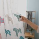 나인세븐 | 원세븐나인 클리어 샤워커튼 사용후기: 반투명 투명 디자인으로 욕실 분위기 완전 UP!