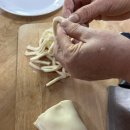 더마싯는칼국수 | 플러스마켓 생칼국수면 업소용 칼국수 반죽으로 집에서 칼국수 만든 후기